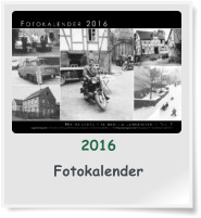 2016  Fotokalender