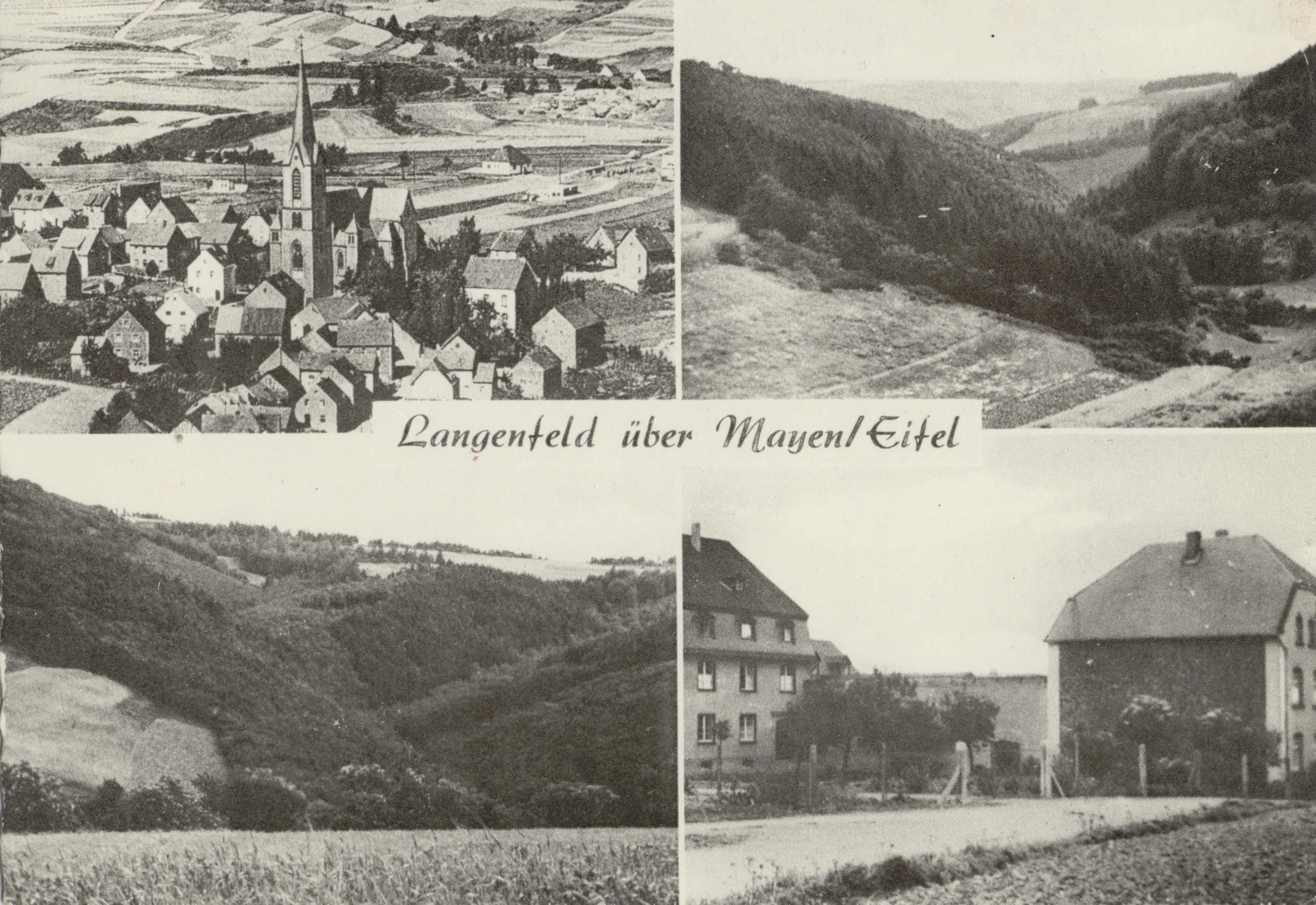 Historische Bilder - Postkarten Langenfeld - Postkarte 15